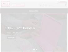 Tablet Screenshot of polst.org